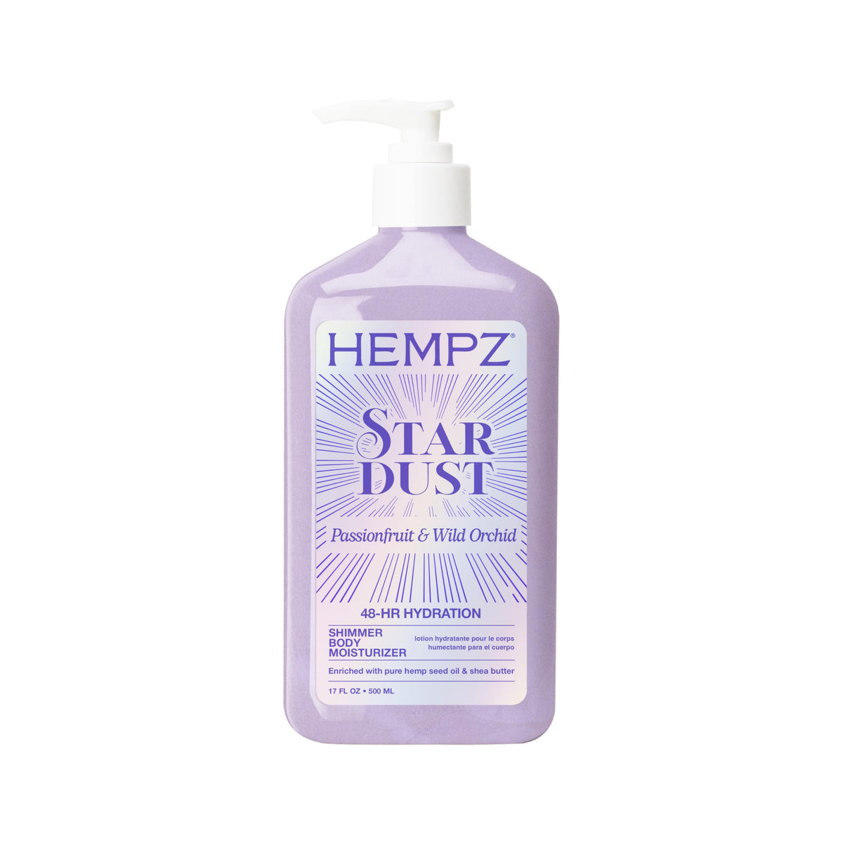 Hempz New Mini Star Dust Body Lotion, Passionfruit and Wild, 2.25 fl.oz.