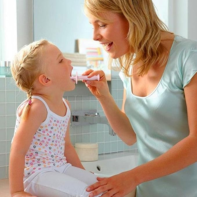 Infant Toothbrush – 360° Toothbrush, Suction Base | Silicone Teething