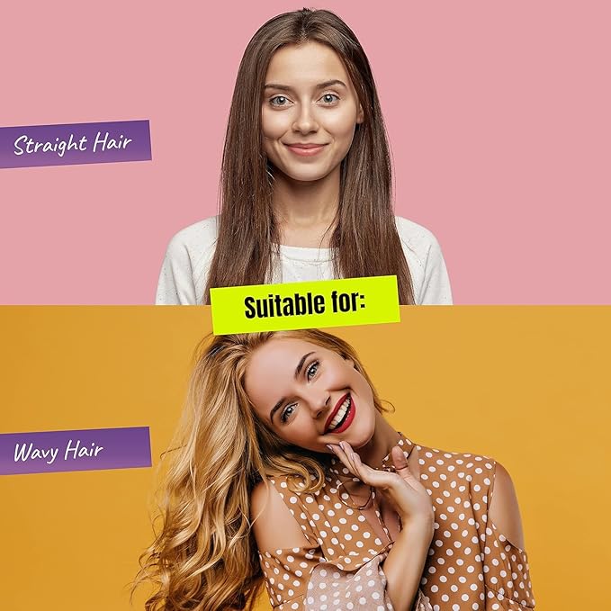 Tangle Angel Detangling Hair Brush for Women - Anti-Static Angel Wing Hair Brush for Wet&Dry Hair - Flexible Bristles Detangler Brush for Straight, Wavy&Curly Hair - Ideal Gift for Women -Pink&Gray