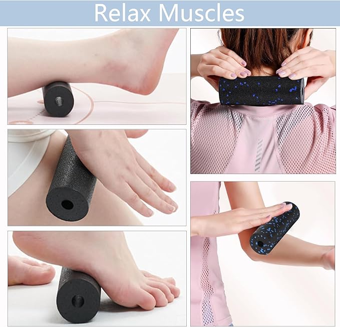 XCZGSW Mini Foam Roller, High Density Massage Tool for Physical Therapy