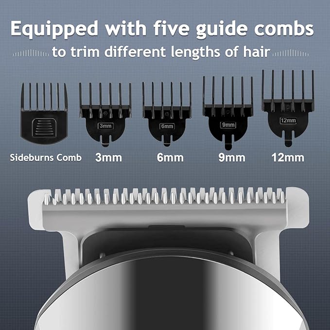 Ufree Beard Trimmer for Men, Waterproof Electric Razor, Grooming Kit