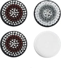 4 Replacement Brush Heads for Model Ga-7266 Facial Cleansing Brush Deep Pore Cleansing Gentle Exfoliating & Remove Blackhead Acne Exfoliating Soft Head Set