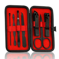 Easter Basket Stuffers for Teens Manicure Kit for Men Women Nail Clippers Pedicure Tools Kit Travel Nail File Toe Set Finger Grooming Kits Gifts Ideas Stocking Stuffers Kids Boys Girls Friends(Black)