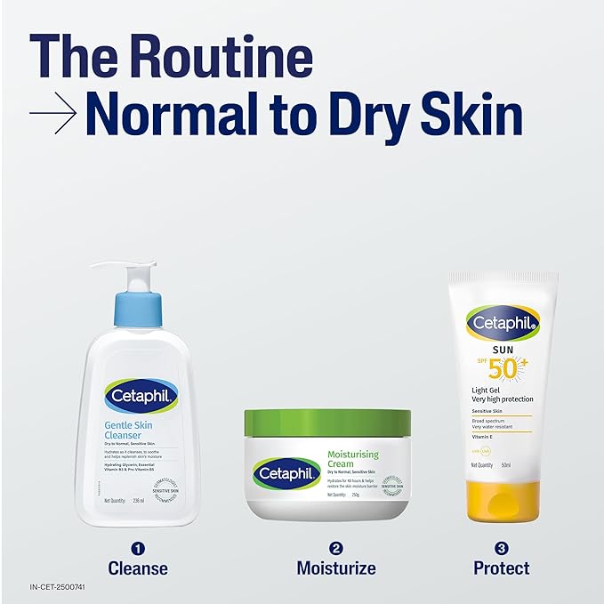 Cetaphil Face & Body Moisturizer, Hydrating Moisturizing Cream for Dry to Very Dry, Sensitive Skin, NEW 8.8 oz, Fragrance Free, Non-Comedogenic, Non-Greasy (Packaging May Vary)