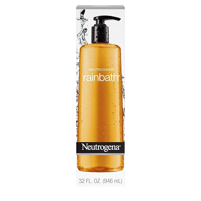 Neutrogena Rainbath Refreshing Shower Gel, Moisturizing Body Wash for Men and Women, Cleans, Softens, and Conditions Skin, Creamy Lather Ideal for Leg-Shaving, Spa-Like Experience, 32 fl oz
