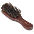 O BRUSHZOO Hair Brush for Men, 100% Boar Bristle Hair Brush for Short Fine Thin Hair Detangle Add Natural Shine & Beard