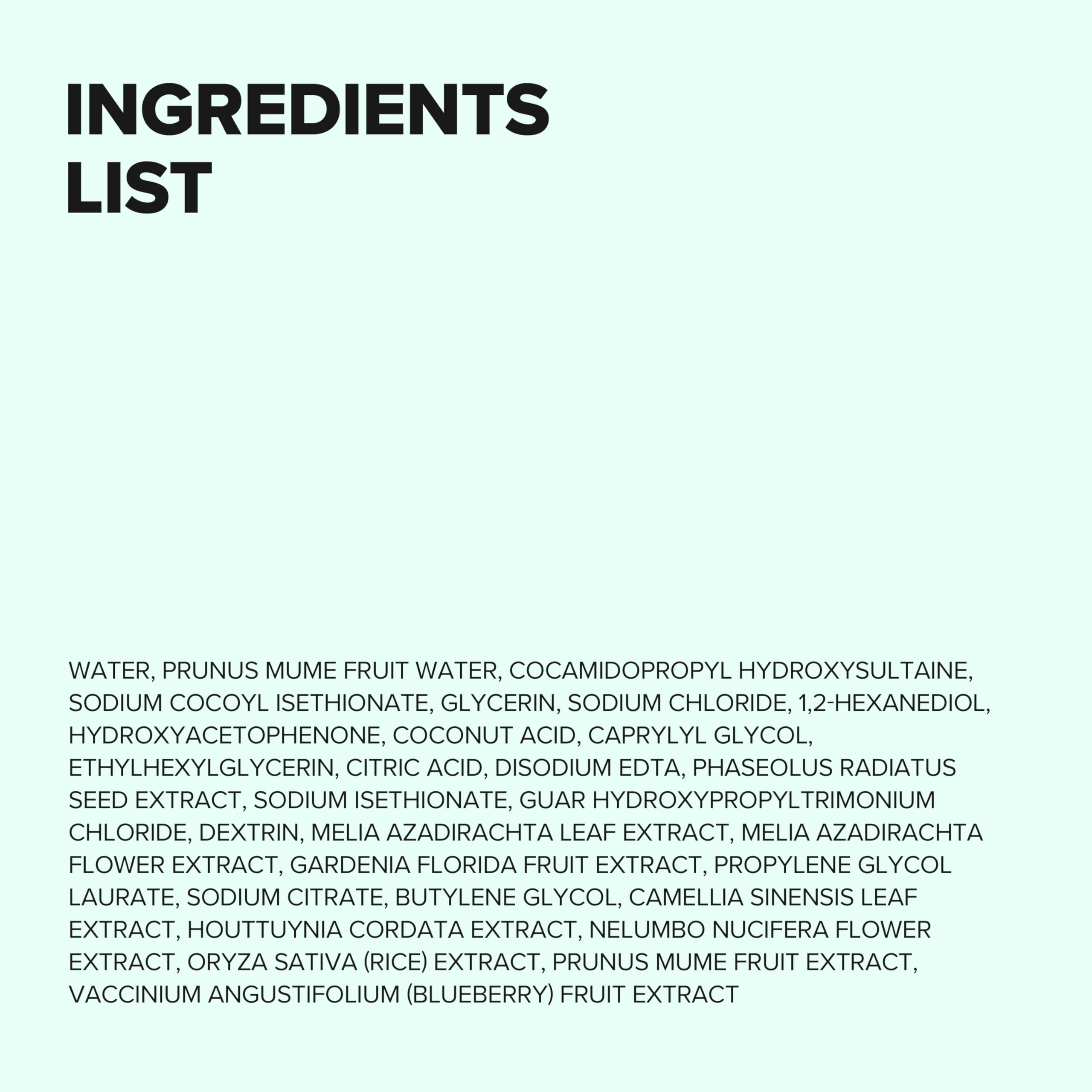 Beauty of Joseon Green Plum Refreshing Cleanser Gel Type Deep Pore Cleansing, Face Cleansers for All Skin Types, Korean Skincare 100ml, 3.38 fl.oz