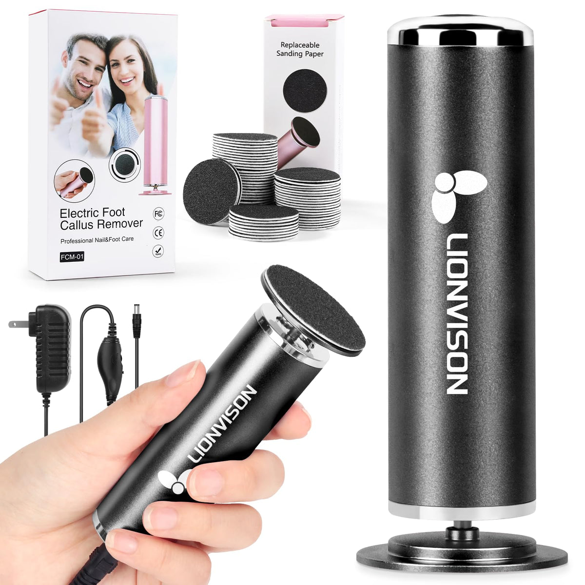 Foot File Callus Remover for Feet: Profesional Pedicure Tool for SPA