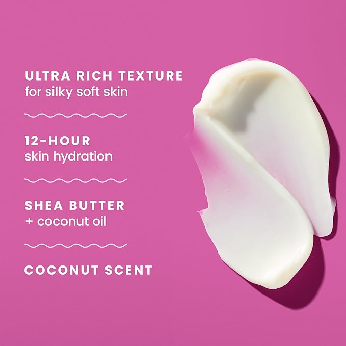 Hawaiian Tropic After Sun Body Butter with Coconut Oil, 8 oz, After Sun Lotion, After Sun Moisturizer, Coconut Body Butter, After Sun Care, After Sun Skin Care, 8 oz