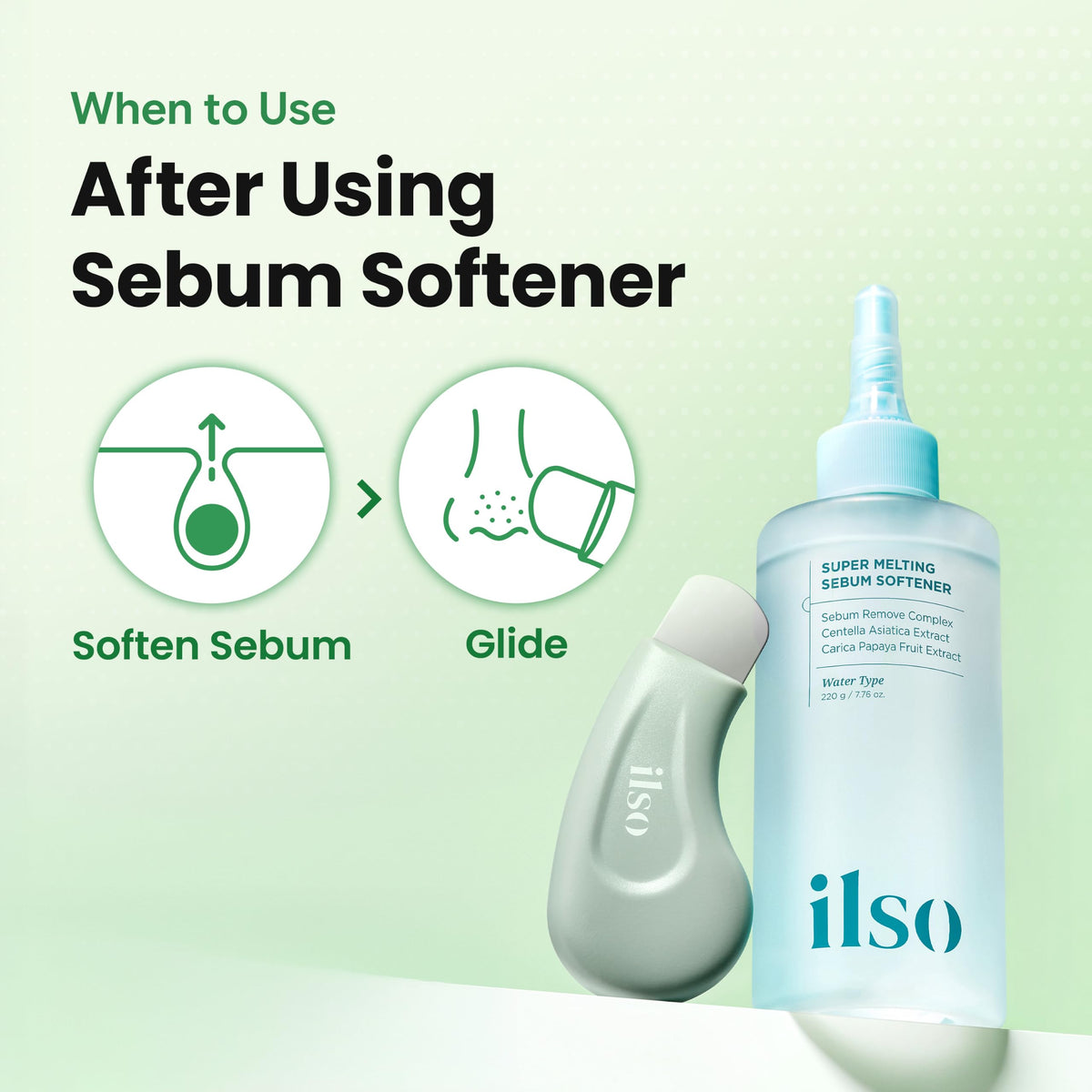 ILSO Deep Clean Master, Sebaceous Filament Care Tool for Pore Routine