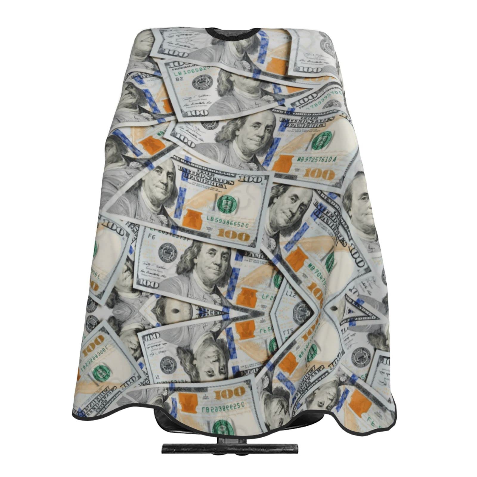 Carwayii Money Barber Cape Professional Hair Cutting Cape Salon Hairstylist