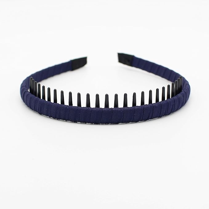 JOBAND Multicolor Stylish Teeth Comb Hair Hoop Hairband Headband Soft Comfy Non-slip Hair Accessories for Women/Girl(4 color)