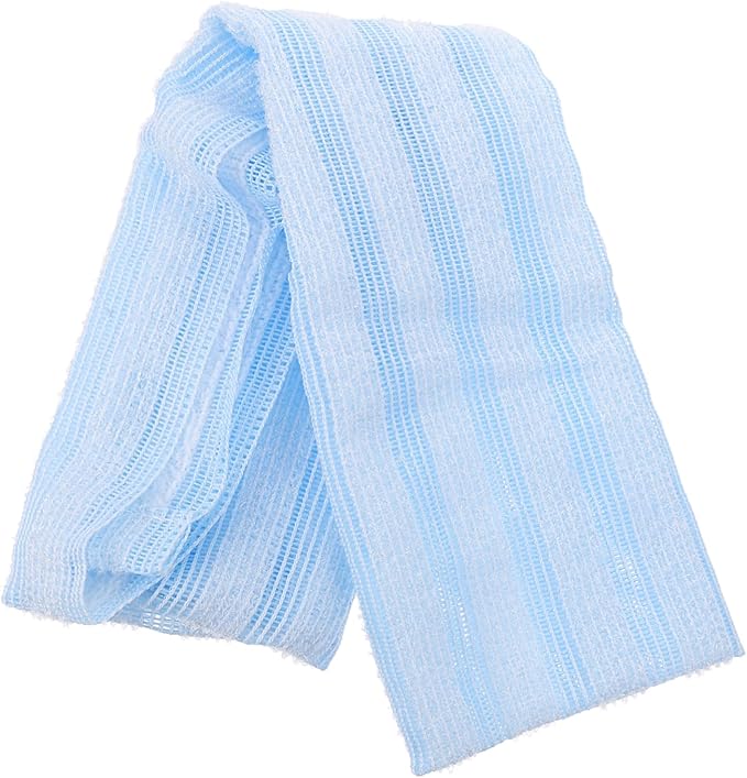 VICASKY Portable Back Scrubber Towel Exfoliating Dual-Sided Bath Wash Cloth for Body Cleaning Straps for Comfortable Massage for Daily Use