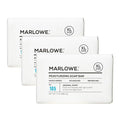 MARLOWE. Bar Soap for Men, Moisturizing Body Soap, Sage + Fir, 7 oz(3 Bars)