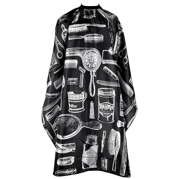 Barber Cape for Men - Waterproof Hair Cutting Capes for Adults and Stylists