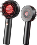 3-in-1 Scalp Massager with Oil Applicator, Portable Cordless Scalp Brush for Men & Women, Adjustable Speed, Soothing Red LED Mode, IPX7 Waterproof, Rechargeable Head Massage Comb for Shower & Dry Use