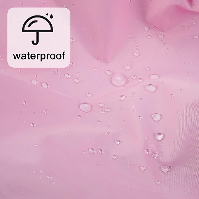 Edoneery Reusable Shower Caps for Women, Waterproof Long Hair Bonnet