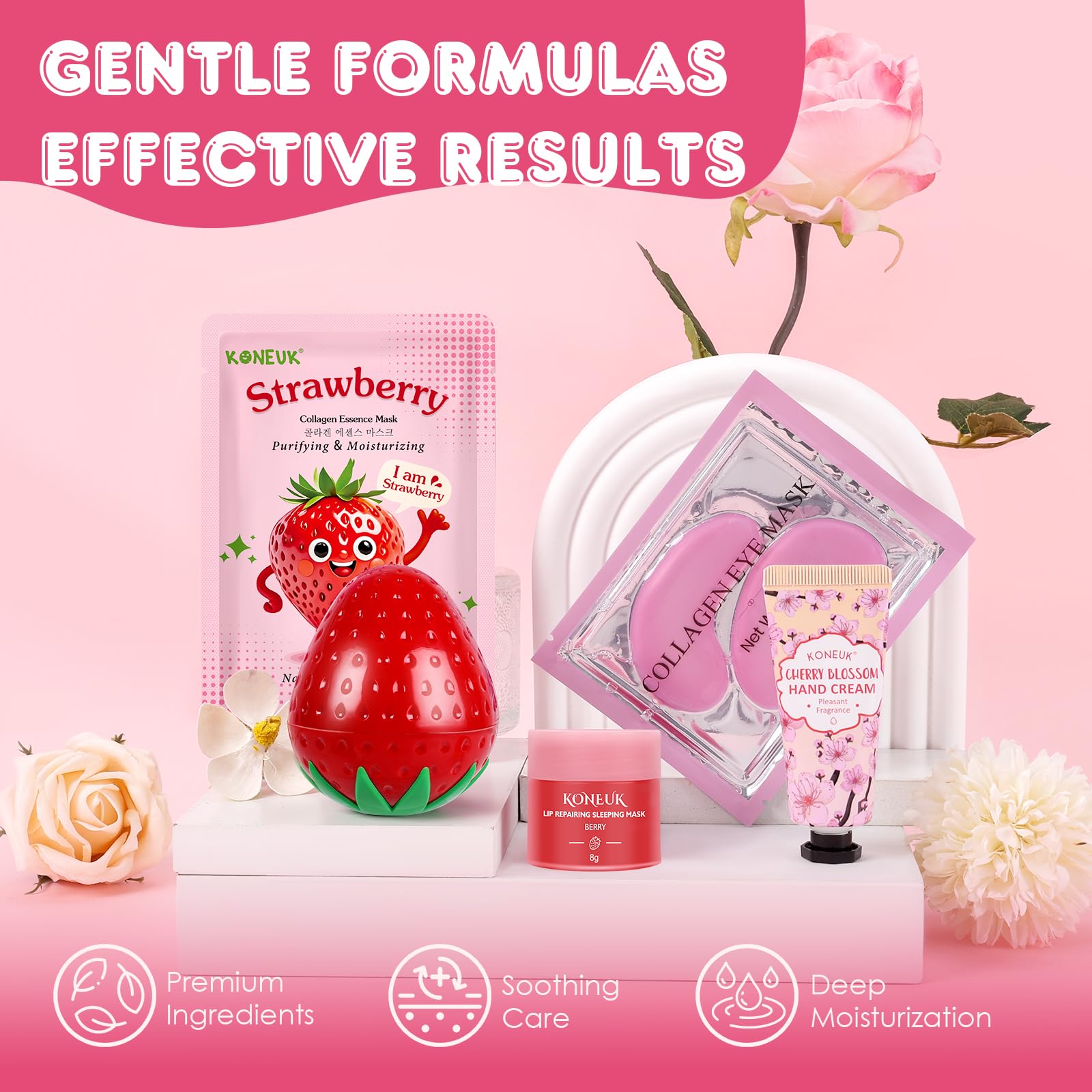 15 PACK Skincare Gifts Set for Teen Girls, Travel Kit & Skin Care Gifts