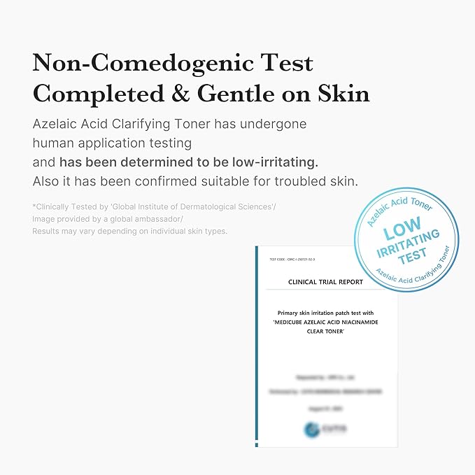 medicube Azelaic Acid Niacinamide Clarifying Toner