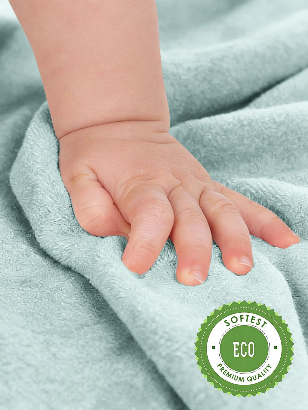 HIPHOP PANDA Ultra Soft Baby Washcloths, 2-Layer Absorbent Wash Cloths