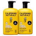 California Naturals Glow Body Wash Sunset Citrus 2-Pack, Hydrating Body Wash for Soft Glowing Skin, Gentle Skin Care for Women & Men, Natural, Vegan, Cruelty, Paraben & Sulfate Free, 20 oz