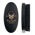Menesia Black Soft Boar Bristle Beard Brush for Men