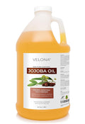 velona Jojoba Oil - 64 oz | 100% Pure and Natural | Golden, Unrefined, Cold Pressed, Hexane Free | Moisturizing Face, Hair, Body, Skin Care, Cuticles