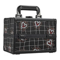 Joligrace Makeup Case Organizer Makeup Box Cosmetic Train Case with Mirror
