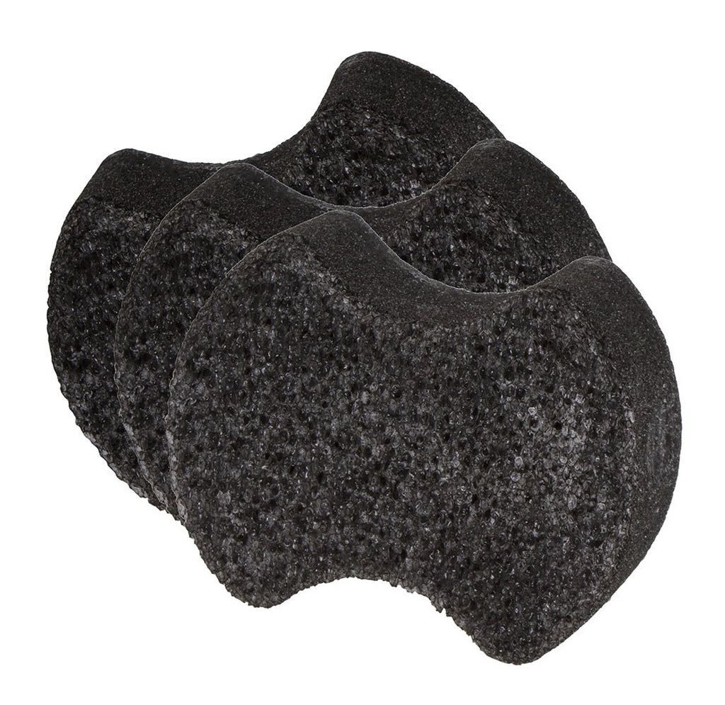 Spongeables Pedi Scrub Foot Exfoliating 20+ Wash Sponge, Sweet Sangria, 3 Count