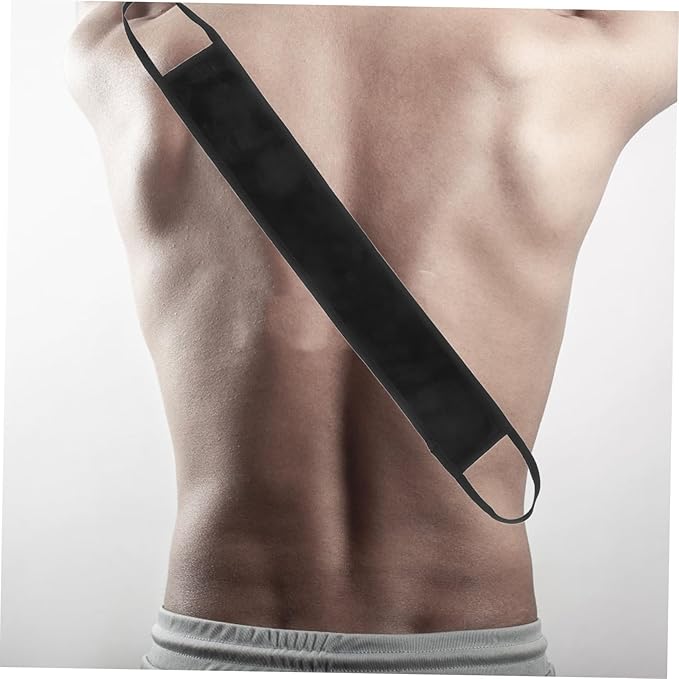 ERINGOGO 2pcs Back Lotion Applicator Strap Long Handle Self Tanning Applicator for Hard to Reach Areas Reusable and Washable Skincare Tool for Adults