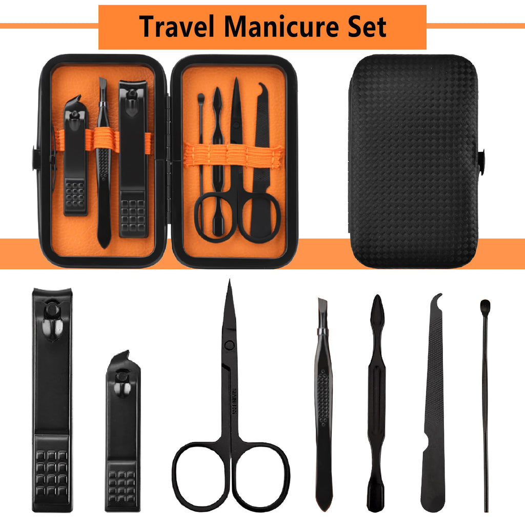Manicure Set Men Nail Clipper Set Personal Care Nail Grooming Kits Travel Nail Care Set Manicure Tools Fenlebeneil Nail Clippers Pedicure Kit Basic Nail Care Tools Gift for Men Women