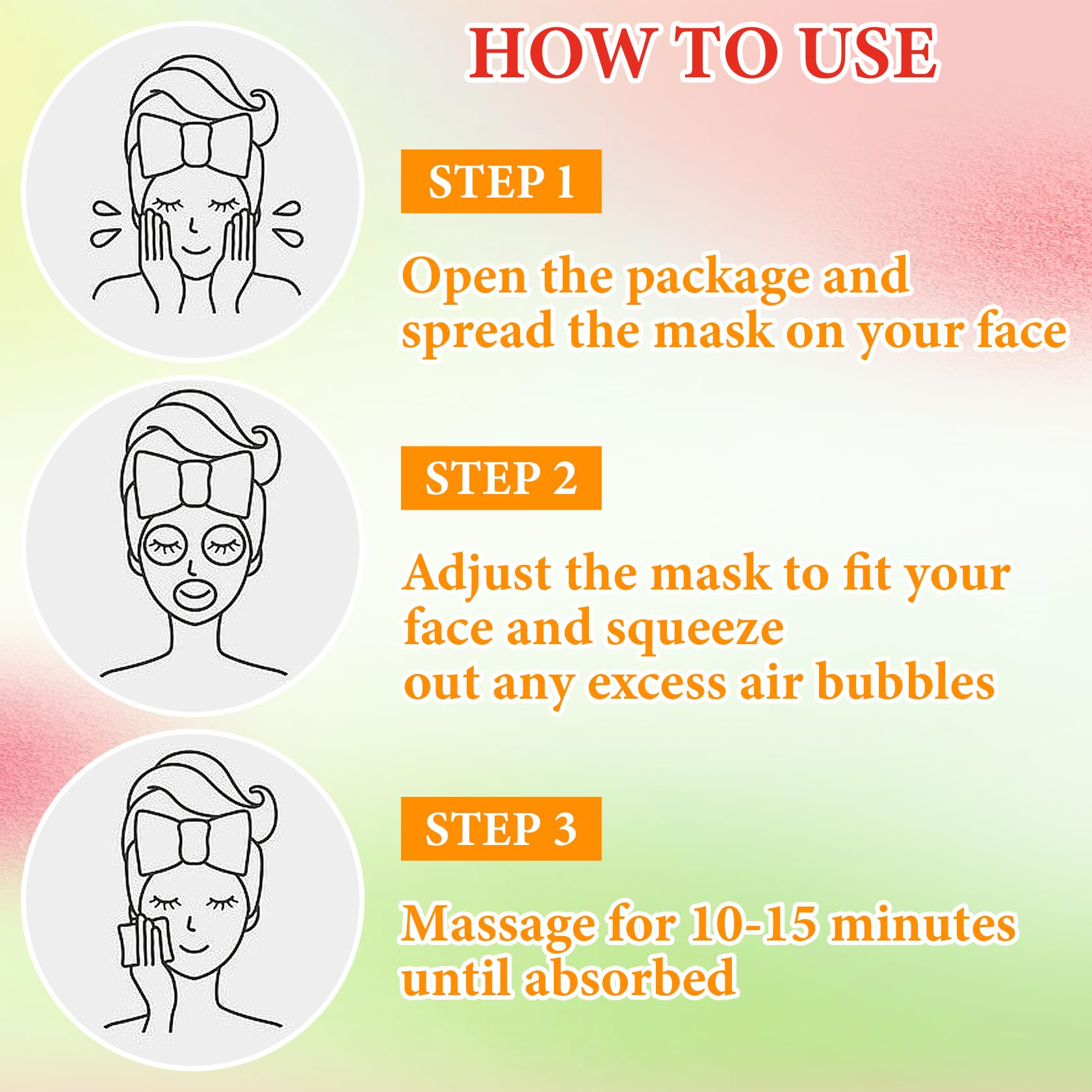 10 Pack Variety Facial Sheet Masks Skin Care Set, Hydrating Bulk Sheet Face Masks Skincare Gifts Set for Women Men, Long Lasting Moisturizing Face Mask Skincare for All Skin Type（A6)