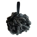 Black Bath Shower Loofah Exfoliating Body Back Scrubber Sponge for Women Men 60g (1 Pack)