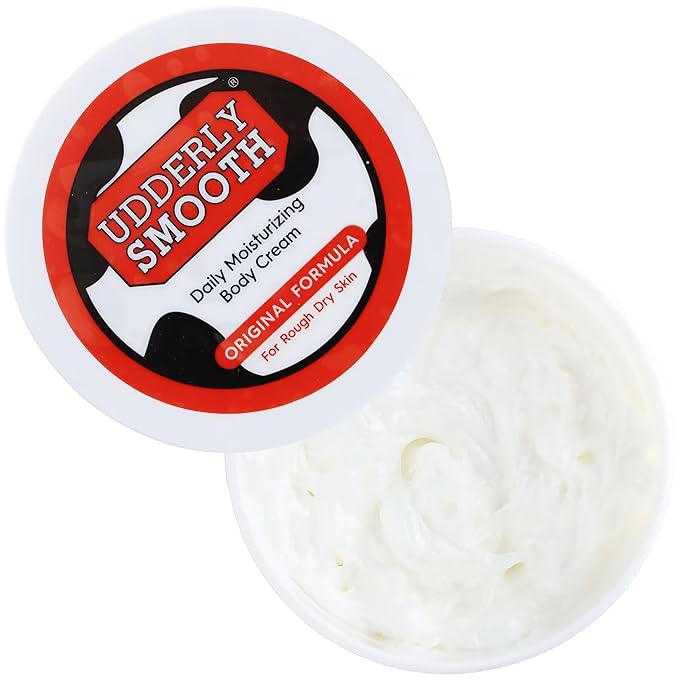 Udderly Smooth Udder Cream, Skin Moisturizer, 10 Ounce Jar