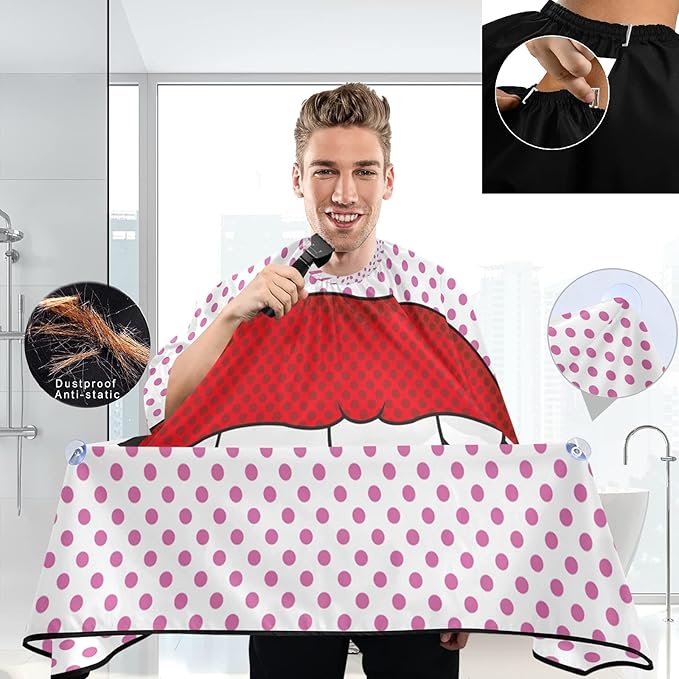 Stylish Barber Cape - Unisex Hair Cutting Apron for Men & Women