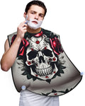 Tahiti Beach Print Beard Bib Shaving Apron, Beard Hair Trimming Cape Gift For Dad