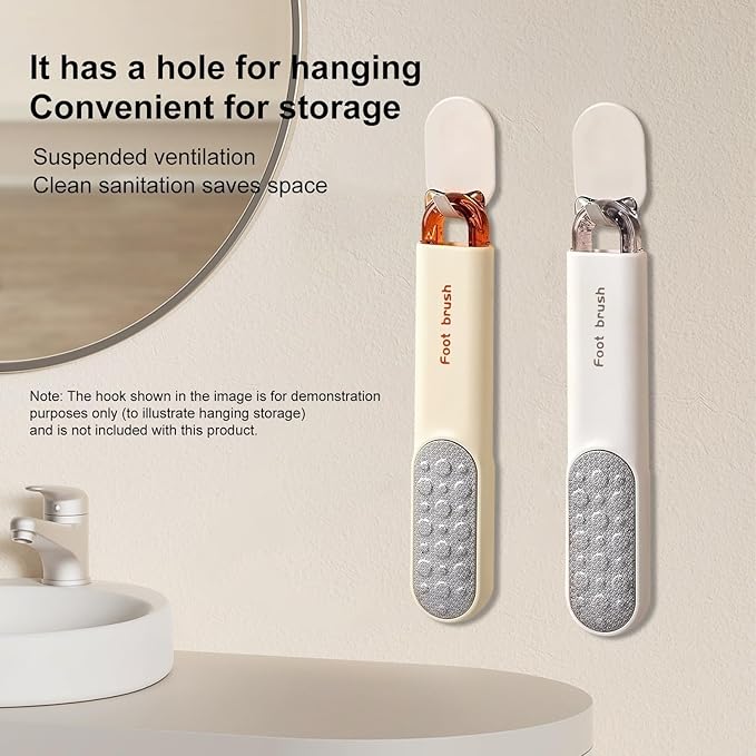 Double-Sided Stainless Steel Foot File, Pedicure Callus & Dead Skin Remover