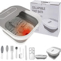 UNIFULL Collapsible Foot Spa Bath with Heat and Remote Control