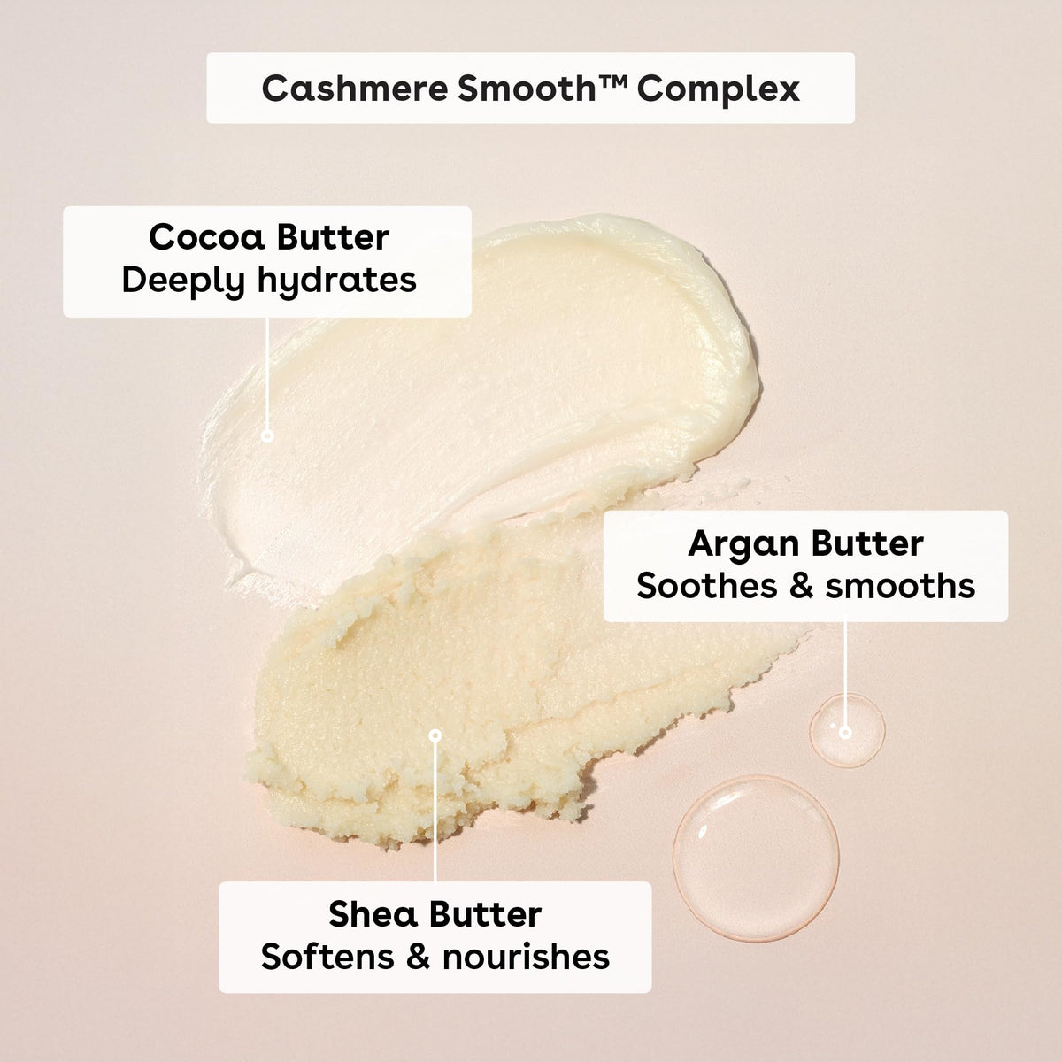 eos Cashmere Skin Collection Post-Shave Smooth Body Cream- Vanilla, 7 fl oz
