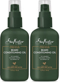 SheaMoisture Beard Conditioning Oil for a Full Beard Maracuja Oil and Shea Butter to Moisturize and Soften 3.2 oz,(Pack of 2)