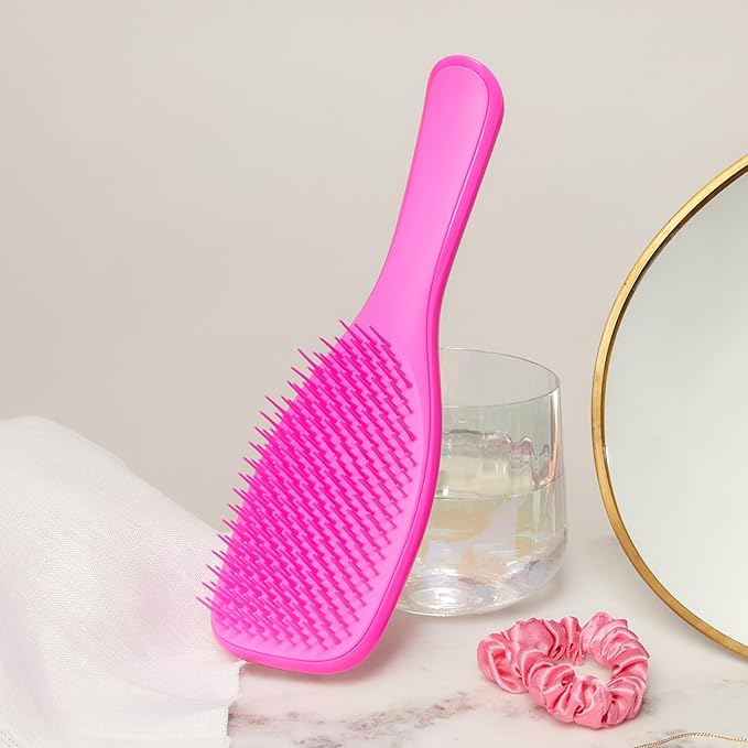 Tangle Teezer Fine Ultimate Detangler Brush for Fine Hair, Runway Pink