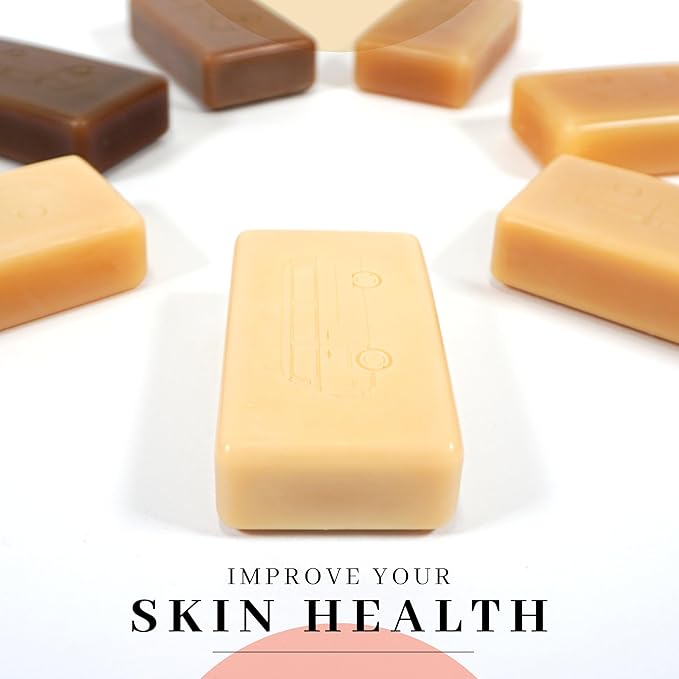 VanMan Beef Tallow and Coconut Oil Bar Soap – Pure Grass-Fed Beef Tallow Soap with Coconut Oil & Kaolin Clay, Subtle Grapefruit Scent, Hydrating & Nourishing, Clean Ingredients, 3.8oz