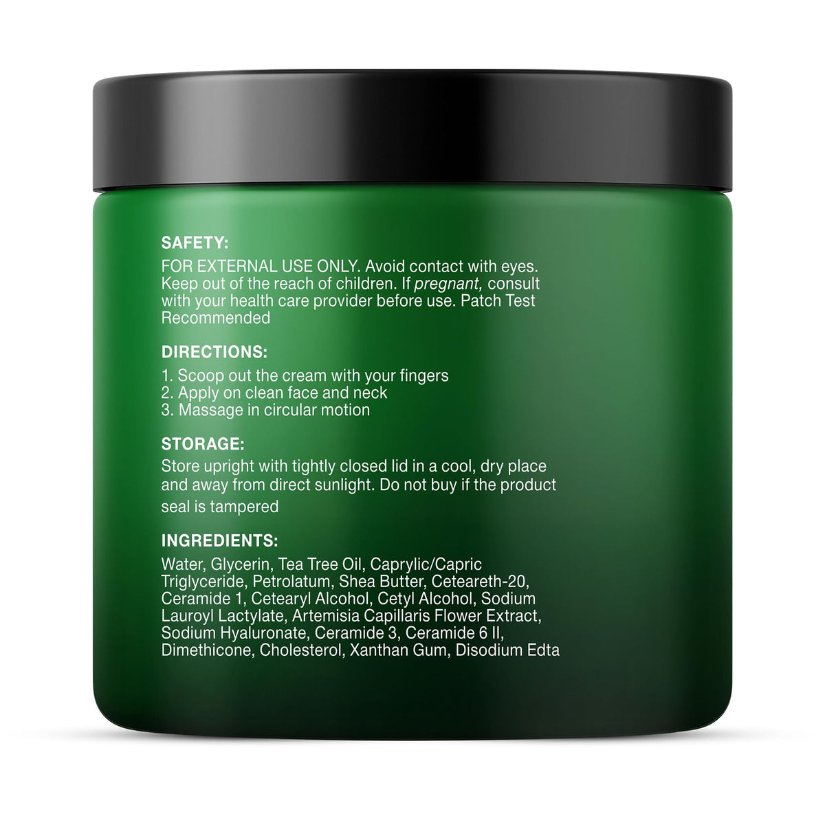 Majestic Pure Tea Tree Face Cream - 8 Oz