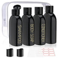 Cosywell Travel Bottles for Toiletries 4pcs 3.4oz Travel Shampoo bottles