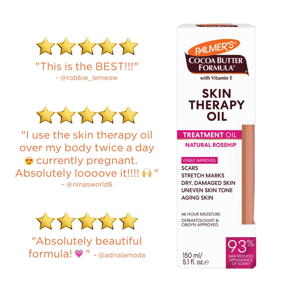 Palmer's Skin Therapy Rosehip Body Oil, Cocoa Butter Formula (5.1 Oz)