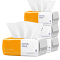 KUKEO Disposable Face Towels, 100 Count Disposable Washcloths (4 Pack)