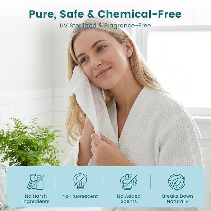 LOVEINUSA 360PCS Compressed Towels, Bulk Cotton Disposable Face Towels for Face Portable Washcloths for Travel Expandable Wipes Tablets Survival Gear and Supplies for Outdoors Camping Hiking Hotel