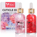 nbc BeautiLab Nail Cuticle Oil, 2Pcs 30ml Rose & Strawberry Cuticle Oil Set Nail Growth Oil with Vitamin E, Jojoba Oil Natural Plant Based Cuticle Oil for Nails Smoothing, Nourishing, Moisturizing