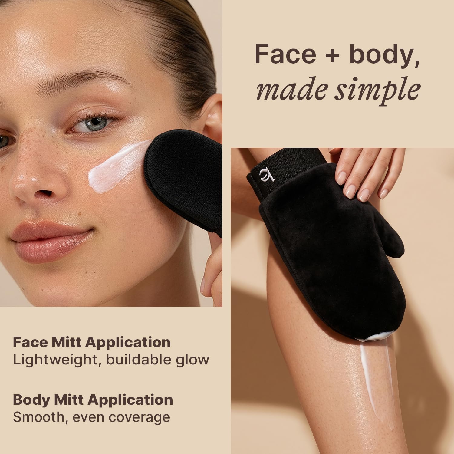 Self Tanner Face & Body - With Organic Aloe Vera & Shea Butter