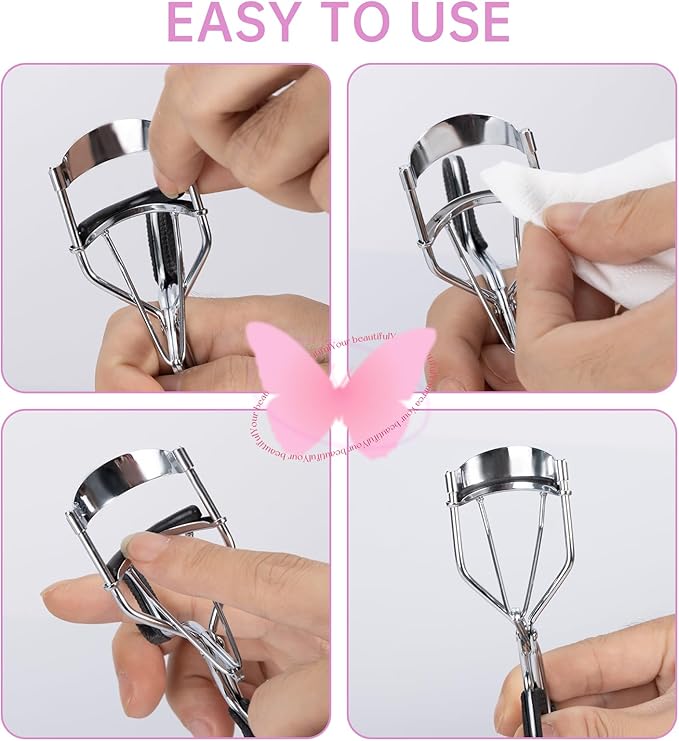 Eyelash Curler Refills Compatible with e.l.f.,24PCS